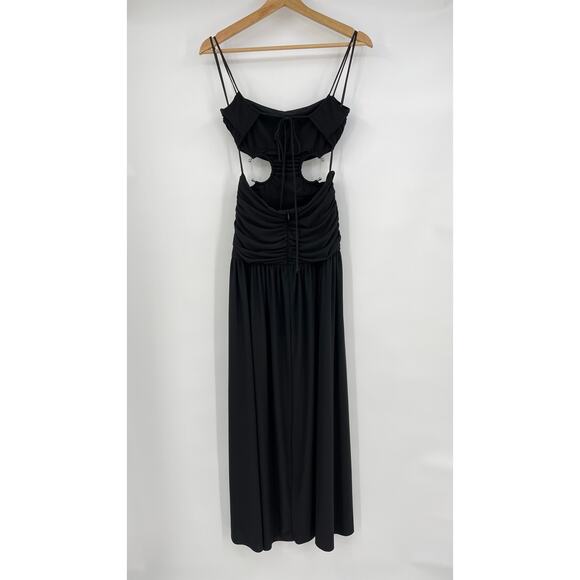 Bec + Bridge | Minx Midi Dress Black Backless Cut Out Maxi 4 - Picture 4 of 13